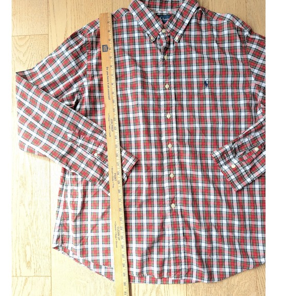 Ralph Lauren Mens XL Plaid Button Down Long Sleeve Shirt - Picture 4 of 6